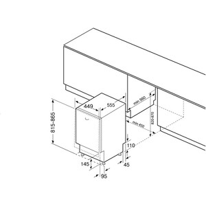 Встраиваемая посудомоечная машина Krona KASKATA 45 BI V2