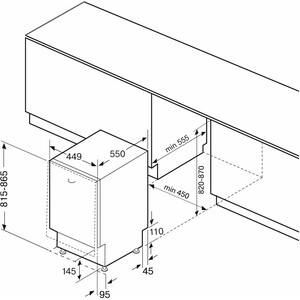 Встраиваемая посудомоечная машина Krona BRENTA 45 BI V2