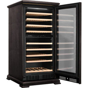 Винный шкаф Meyvel MV99PRO-KBT2 Тёмный шоколад