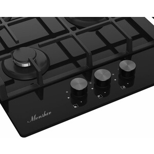 Газовая варочная поверхность MONSHER MGG 42 Noir