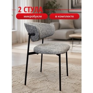 Комплект стульев КЕННЕР 309SD черный/ткань O83 (2 шт)