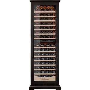 Винный шкаф Meyvel MV163PRO-KBT2 Тёмный шоколад