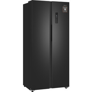 Холодильник Weissgauff WSBS 410 Inverter NoFrost Black