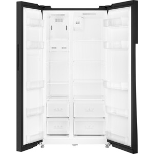Холодильник Weissgauff WSBS 550 Inverter NoFrost Black