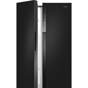 Холодильник Weissgauff WSBS 550 Inverter NoFrost Black