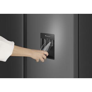 Холодильник Weissgauff WSBS 590 Inverter NoFrost Water Dispenser Grey