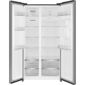 Холодильник Weissgauff WSBS 590 Inverter NoFrost Water Dispenser Inox