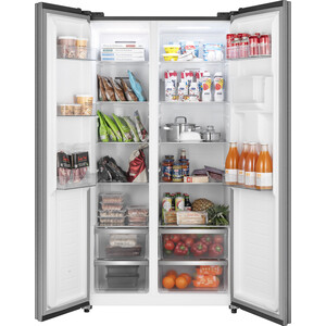 Холодильник Weissgauff WSBS 590 Inverter NoFrost Water Dispenser Inox