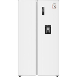 Холодильник Weissgauff WSBS 590 Inverter NoFrost Water Dispenser White