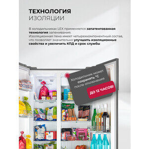 Холодильник Lex LSB530GRID wind