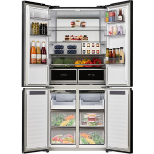 Холодильник MAUNFELD MFF190NFDBG Matt Inverter