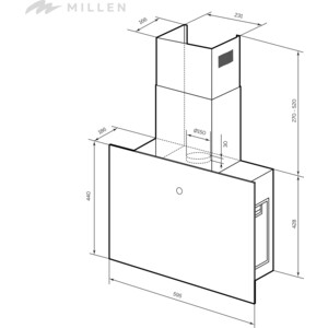 Вытяжка MILLEN MKHG 602 BL