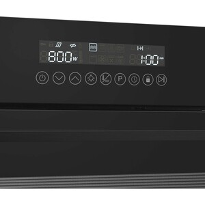 Электрический духовой шкаф Meferi MEO608BK MICROWAVE