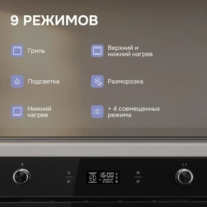 Электрический духовой шкаф Zigmund & Shtain E 171 B