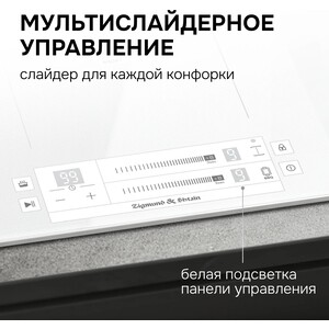 Индукционная варочная панель Zigmund & Shtain CI 24.3 W