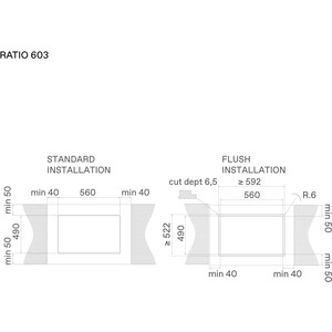 Индукционная варочная панель Elica Ratio 603 BL