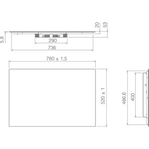 Индукционная варочная панель Elica Ratio 804 PLUS BL