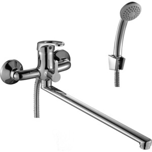 Смеситель для ванны Rossinka Silvermix с душем, хром (B35-32)