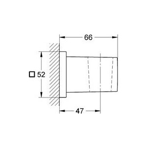 Держатель для душа Grohe Euphoria Cube (27693000)