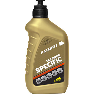 Масло моторное PATRIOT SAE 5W-30 Specific 946мл 850030595 795₽