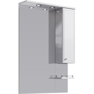 Зеркало-шкаф Aqwella Барселона 70x108 белый (Ba.02.07)