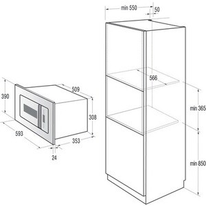 Микроволновая печь Gorenje BM 6250 ORA W