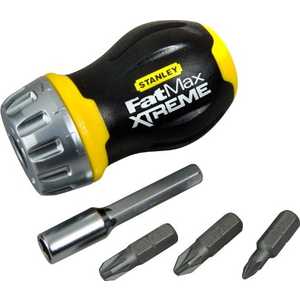 Отвертка Stanley FatMax Xtreme Multibit Stubby+ 6 вставок (0-69-221)