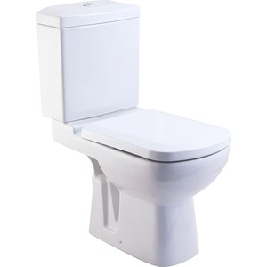 Унитаз-компакт KIROVIT Домино с сиденьем микролифт (4640021062333)