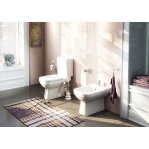 Унитаз-компакт KIROVIT Домино с сиденьем микролифт (4640021062333)