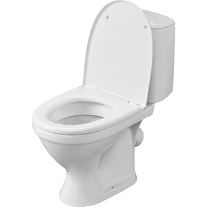 Унитаз-компакт Santeri Соната Стандарт косой выпуск, с сиденьем (1.P201.2.S00.00B.F)