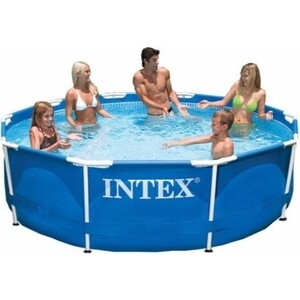Каркасный бассейн Intex 28200 Metal Frame 305х76см, 4485л