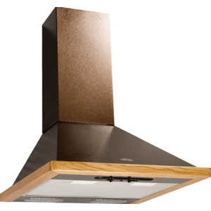 Вытяжка Elikor Оптима 60 медный антик/дуб