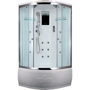 Душевая кабина Timo Lux 90х90х220 стекло прозрачное (T-7790 )