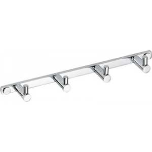 Планка с 4 крючками Bemeta 270x40x25 мм (104606102)