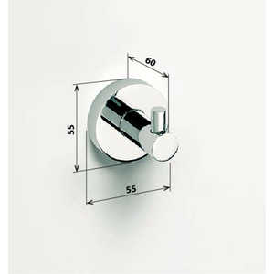 Крючок Bemeta хром (104106022)