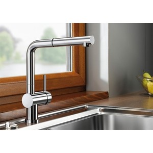 Смеситель для кухни Blanco Linus-S-F хром (514023)