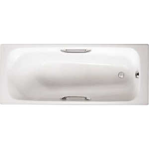 Чугунная ванна Jacob Delafon Melanie 170x70 с отверстиями для ручек E2925-00 61590₽