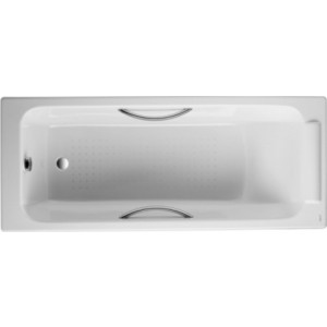 Чугунная ванна Jacob Delafon Parallel 170x70 с отверстиями для ручек E2948-00 106018₽