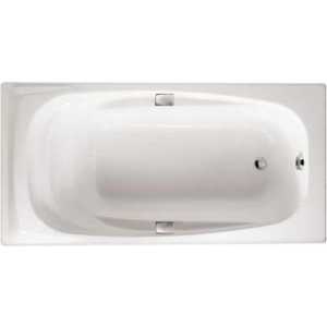 Чугунная ванна Jacob Delafon Repos 170x80 с отверстиями для ручек E2915-00 117409₽