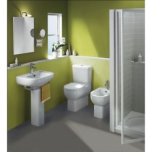 Унитаз с бачком Jacob Delafon Odeon up без сиденья (18558W-00, E4742-00)