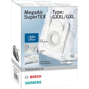 Мешки для пылесосов Bosch BBZ 41FG XXL Bosch-Siemens (Тип G XXL / G XL)