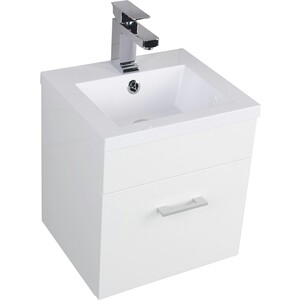 Тумба под раковину Aquanet Нота 40 белая (159137)