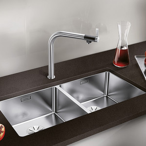 Кухонная мойка Blanco Andano 400/400-U (522987)