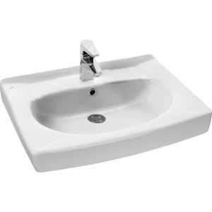 Раковина над стиральной машиной Santek Пилот 60х50 с сифоном и кронштейнами (1WH301970)