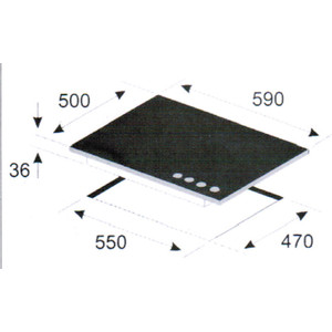 Газовая варочная панель Kaiser KG 6325 Em Turbo