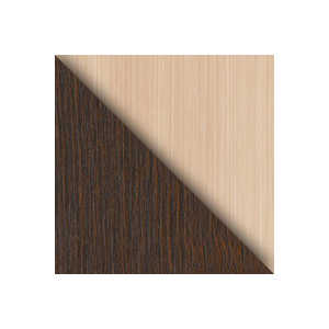 Шкаф для одежды СОКОЛ ШО-1 венге/беленый дуб