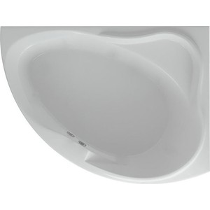 Акриловая ванна Aquatek Альтаир 160х120 правая, фронтальная панель, каркас, слив-перелив (ALT160-0000047)