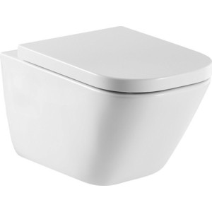 Унитаз подвесной (чаша) Roca Gap Clean Rim безободковый (34647L000)