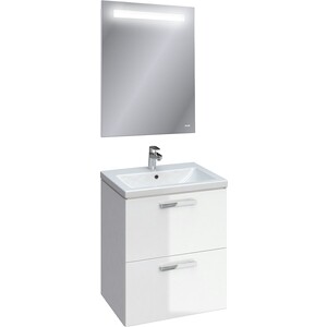 Тумба под раковину Cersanit Melar 60 белая (64128)