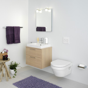 Унитаз подвесной безободковый Gustavsberg Hygienic Flush WWS с сиденьем Hygienic Flush (5G84HR01)